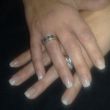 french soft glitter-white